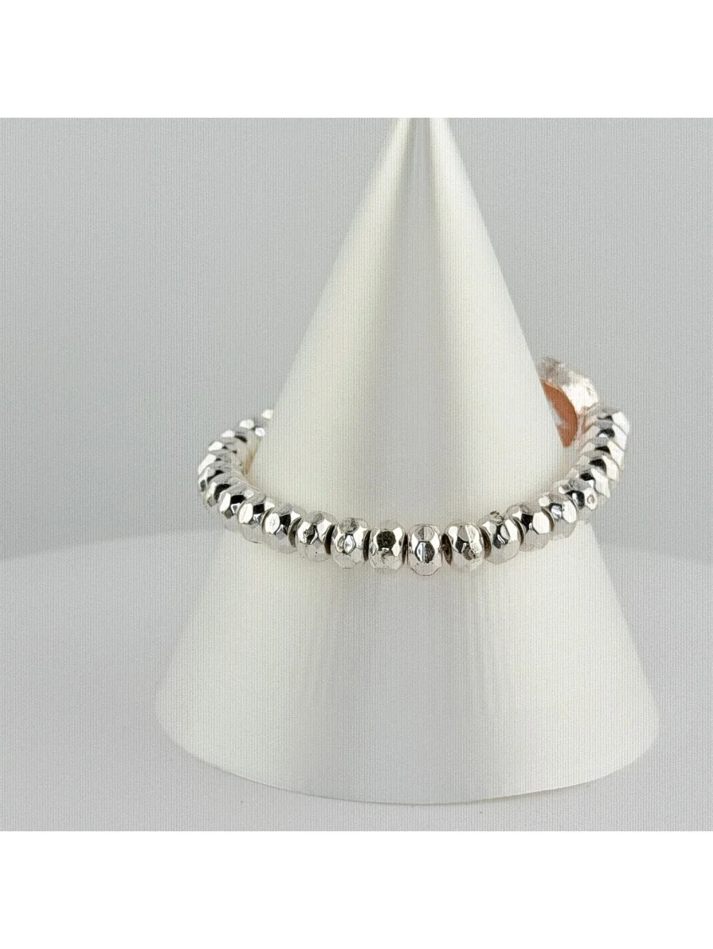 Bomb Party Single Stack Druzy Bracelet - on Silver Plating #159